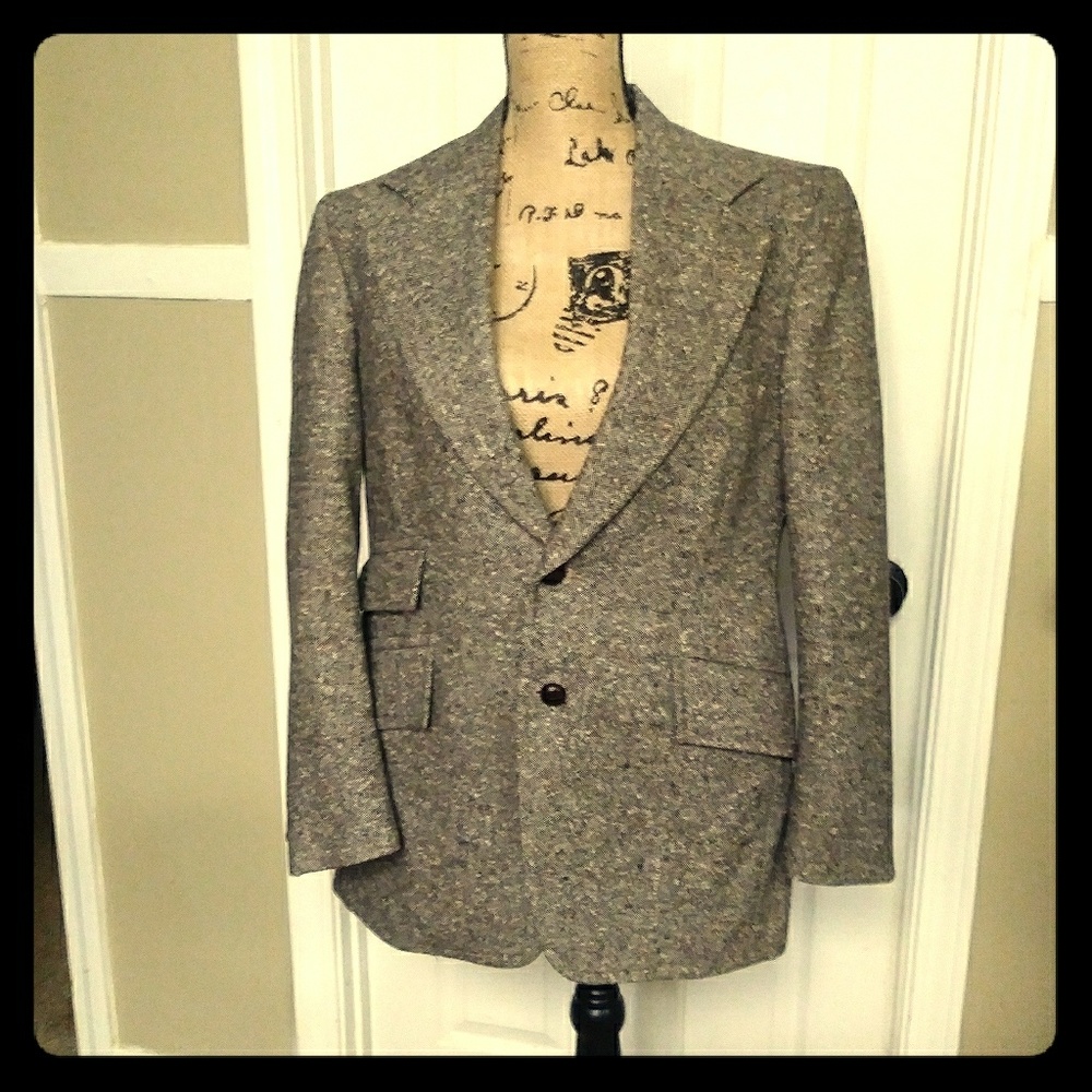 Vintage Men's Tweed Jacket